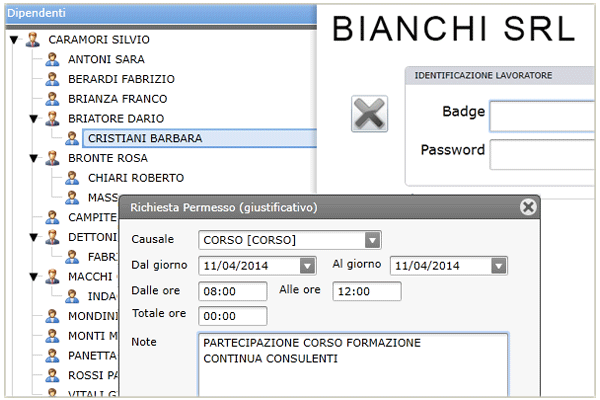 Gestisci le informazioni e la comunicazione con i dipendenti